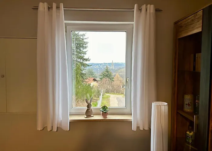 Idyllisches Im Gruenen Mit Viel Platz Lejlighed Weida